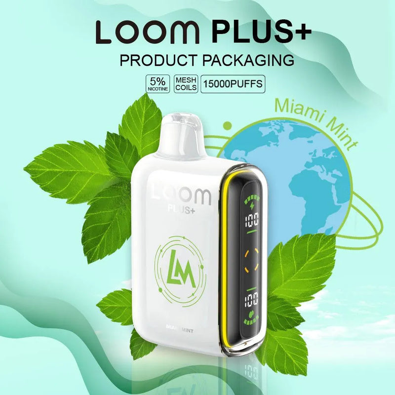 LOOM PLUS ( 15000 )  PUFFS 50MG