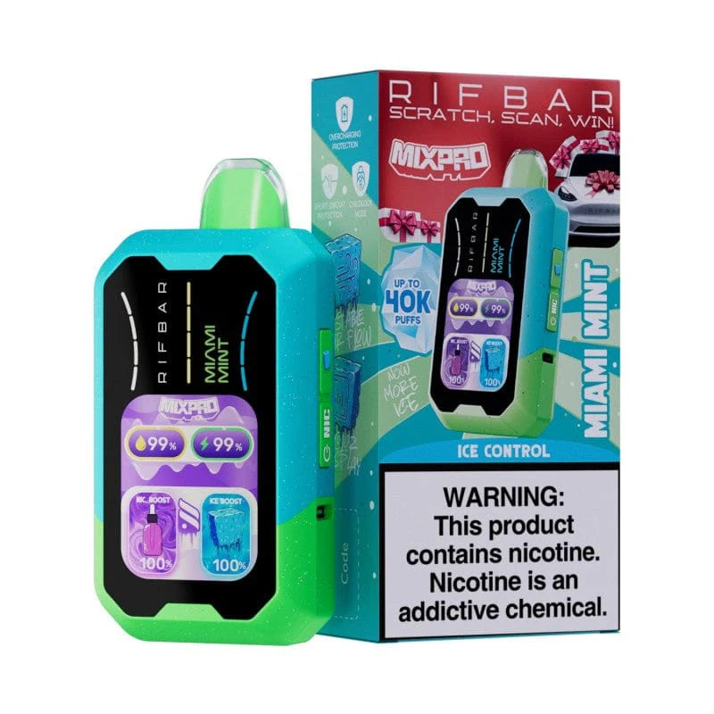 RIFBAR MixPro 40K Disposable Vape – 50mg (5% Nicotine)