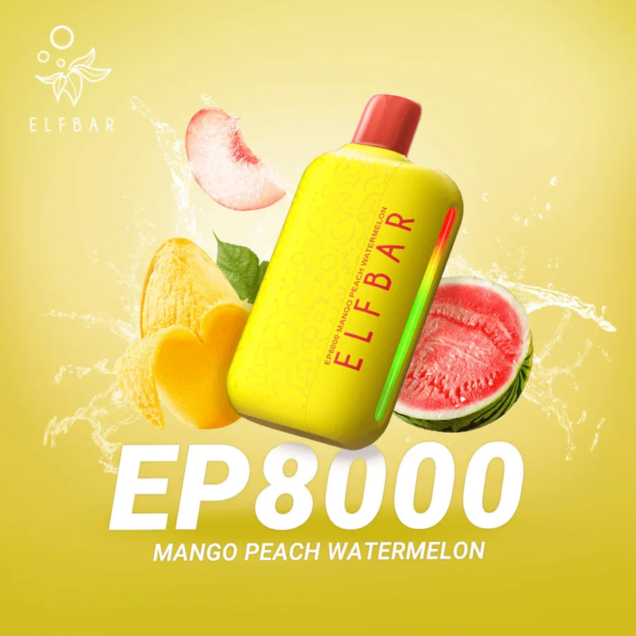 ELF BAR  EP8000 PUFF DISPOSABLE 20MG
