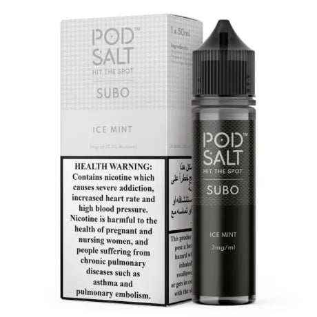 POD SALT E-LIQUID 50ML - 3MG