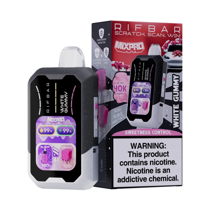 RIFBAR MixPro 40K Disposable Vape – 50mg (5% Nicotine)