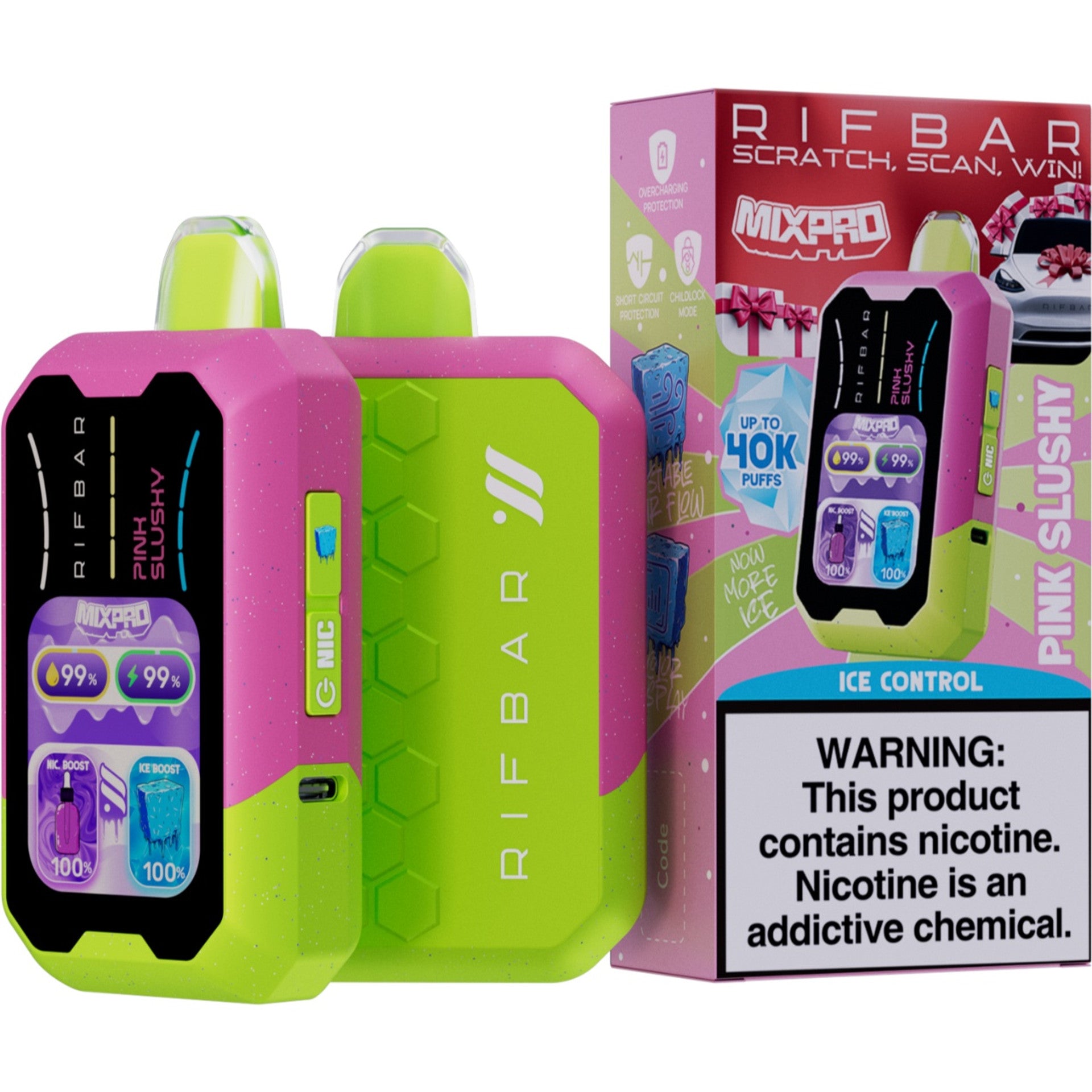 RIFBAR MixPro 40K Disposable Vape – 50mg (5% Nicotine)