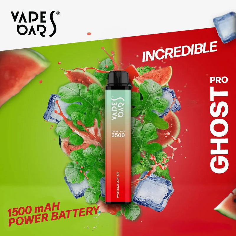 VAPES BARS® GHOST PRO ZERO 3500 PUFFS 0mg