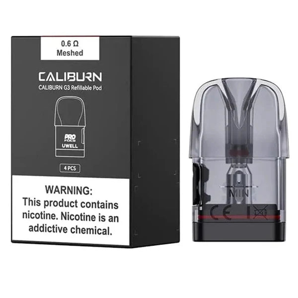 Uwell Caliburn G3 Pod Cartridge 4 Pc/Pack