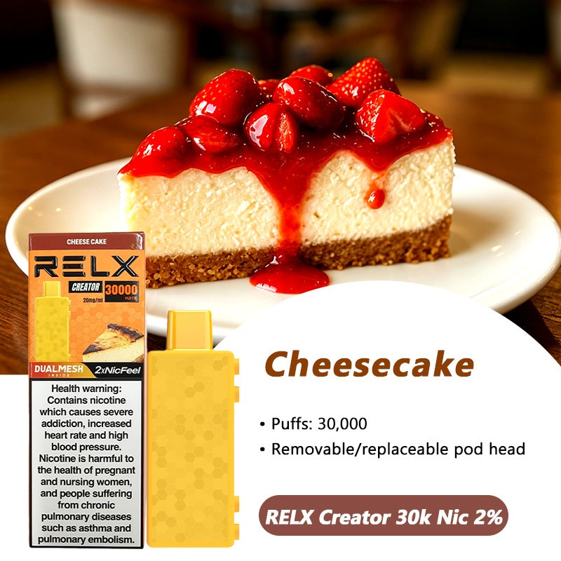 RELX CREATOR  (POD) 20MG(2%) 30,000 puffs