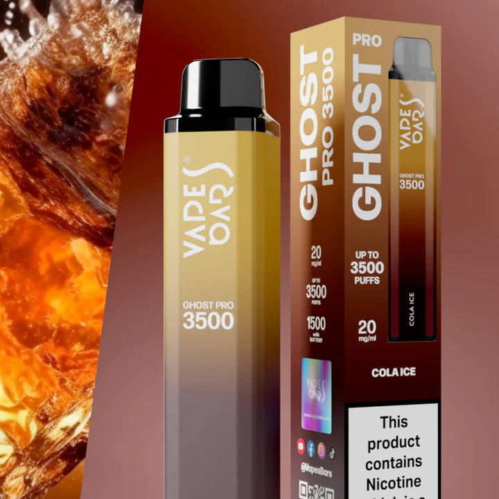 VAPES BARS® GHOST PRO ZERO 3500 PUFFS 0mg