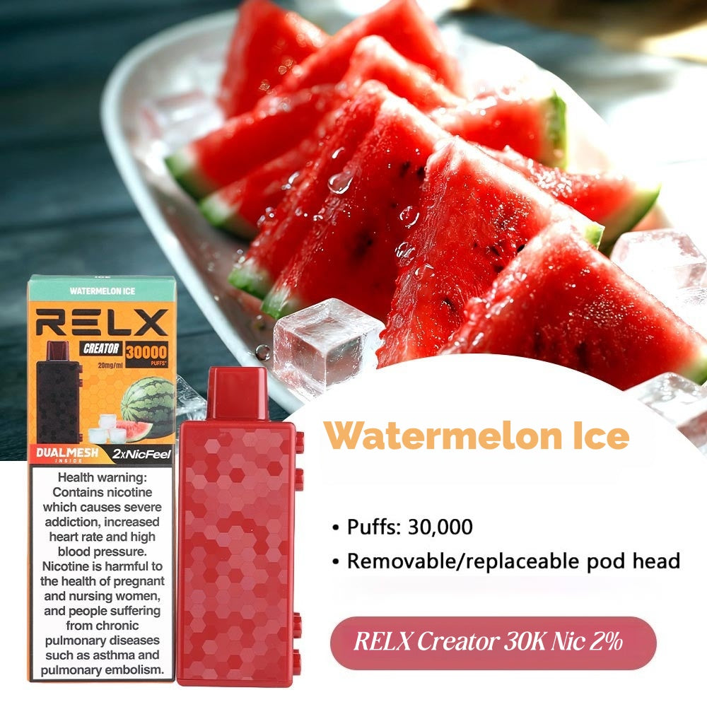 RELX CREATOR  (POD) 20MG(2%) 30,000 puffs