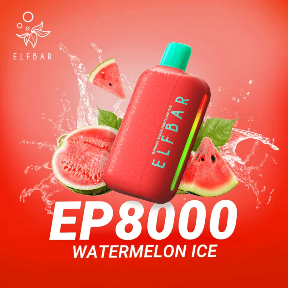 ELF BAR  EP8000 PUFF DISPOSABLE 20MG