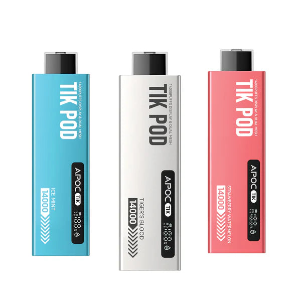 APOC TIK POD DISPOSABLE 14000 PUFFS - 30MG