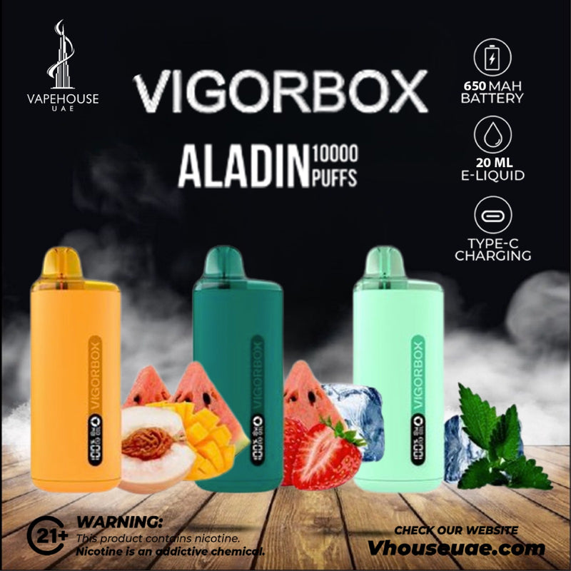 VIGORBOX ALADDIN 10000 PUFFS