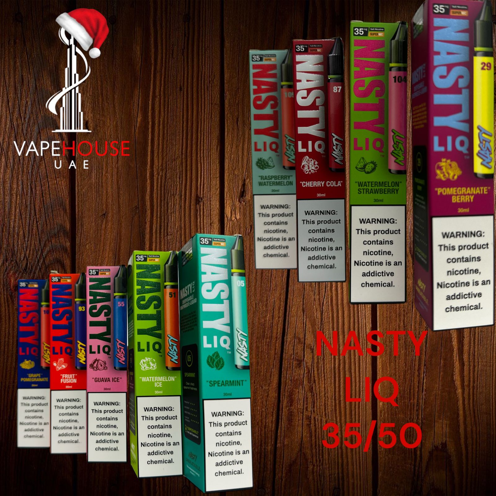 NASTY LIQ SALT-NIC NEW 30ml