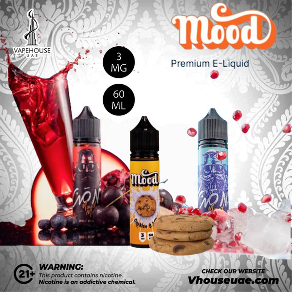 MOOD E-LIQUIDS 3MG- 60ML