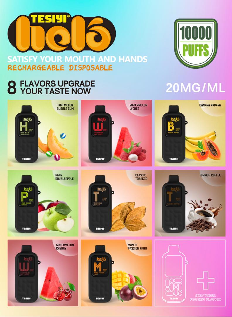 TESIYI HELO 10000 PUFFS 20mg