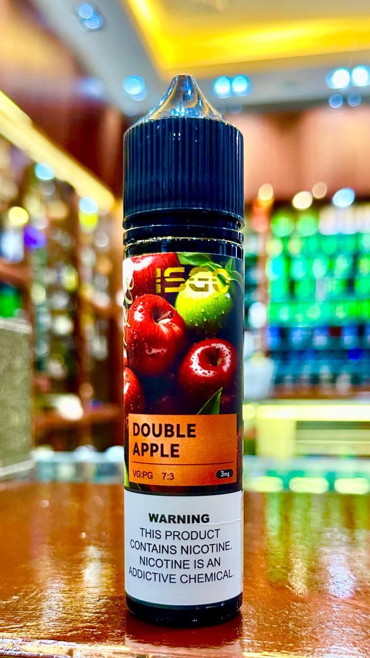 DOUBLE APPLE  ISGO 3MG 60ML