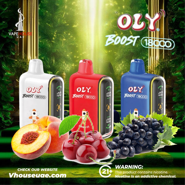 OLY BOOST 18000 PUFFS - 50MG