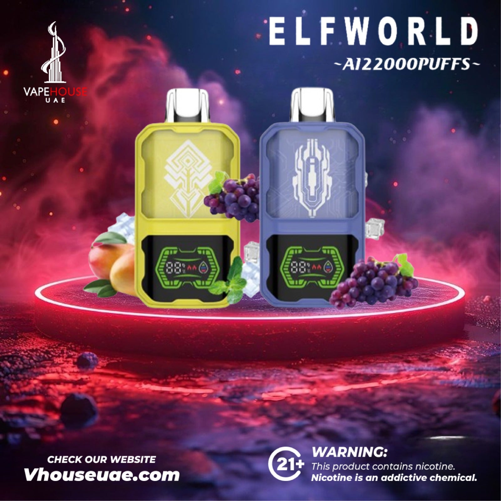 ELF WORLD  22000 PUFF 5%