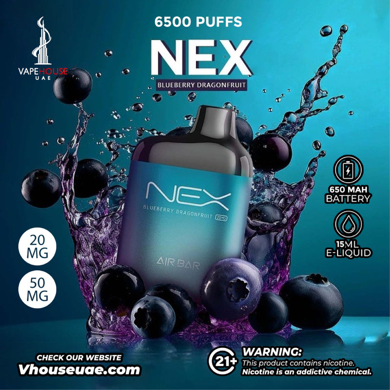 AIR BAR NEX DISPOSABLE VAPE 6500 PUFFS