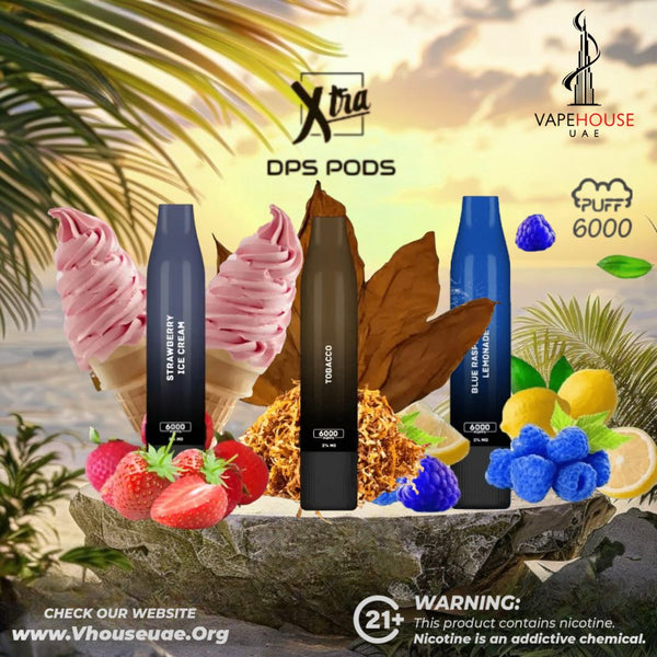 XTRA DPS POD + BATTERY 6000 Puffs-20mg