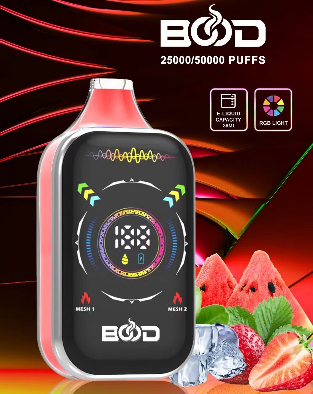 BOOD PULSE  PRO 50000 PUFFS 25K/50K 50mg