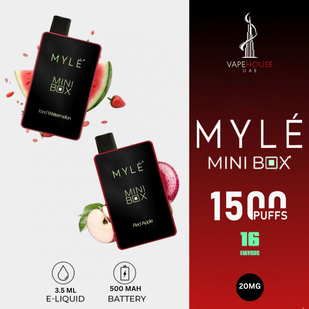 MYLE MINI BOX 1500 PUFFS-20MG DISPOSABLE VAPE