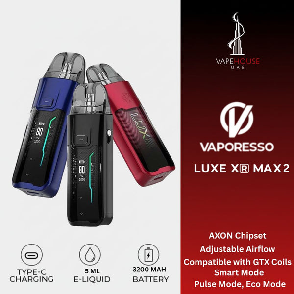 VAPORESSO LUXE XR MAX 2 KIT 80W VAPORESSO LUXE XR MAX 2 KIT 80W