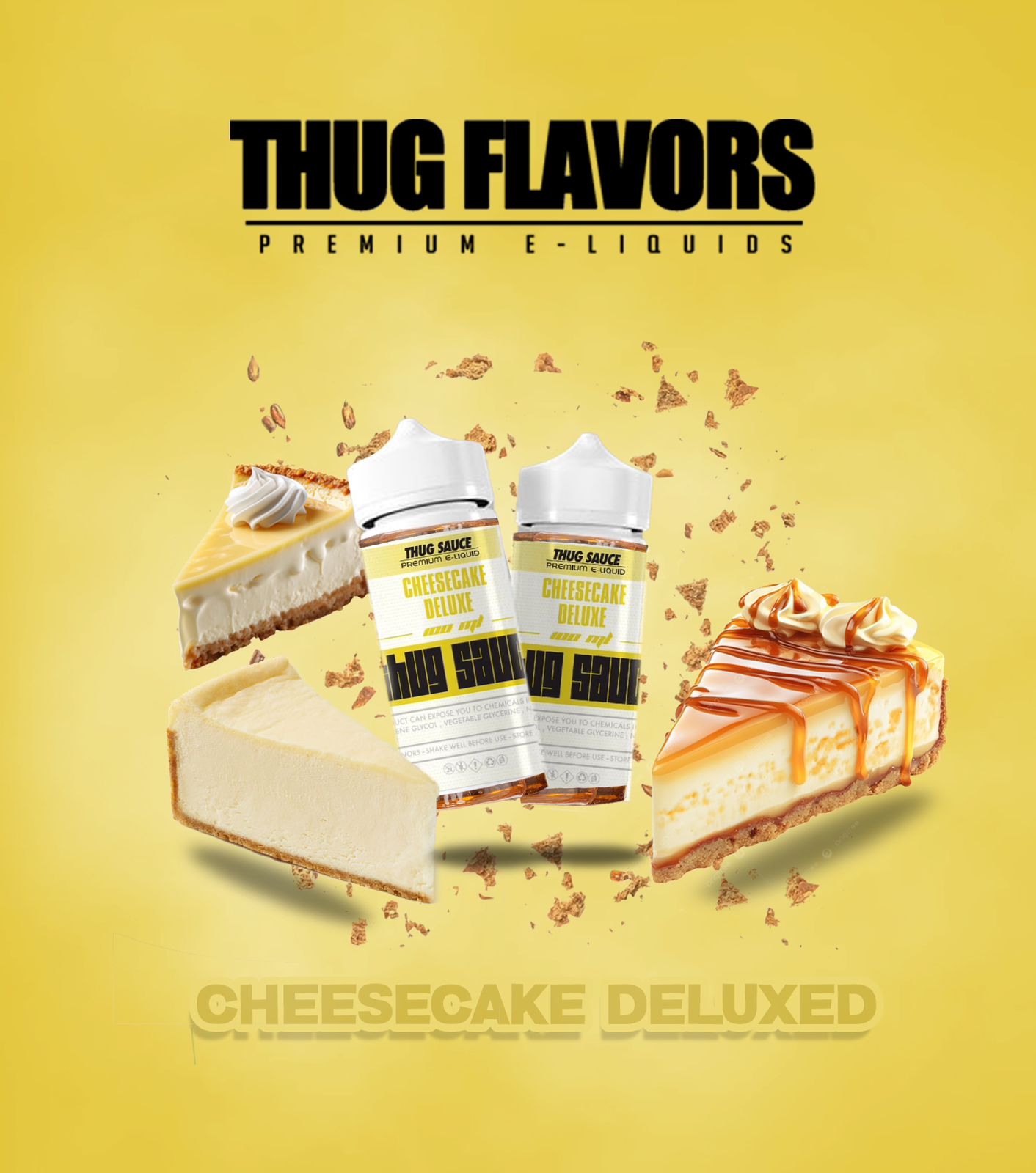 THUG SAUCE PREMIUM E-LIQUID FREEBASE  100ML
