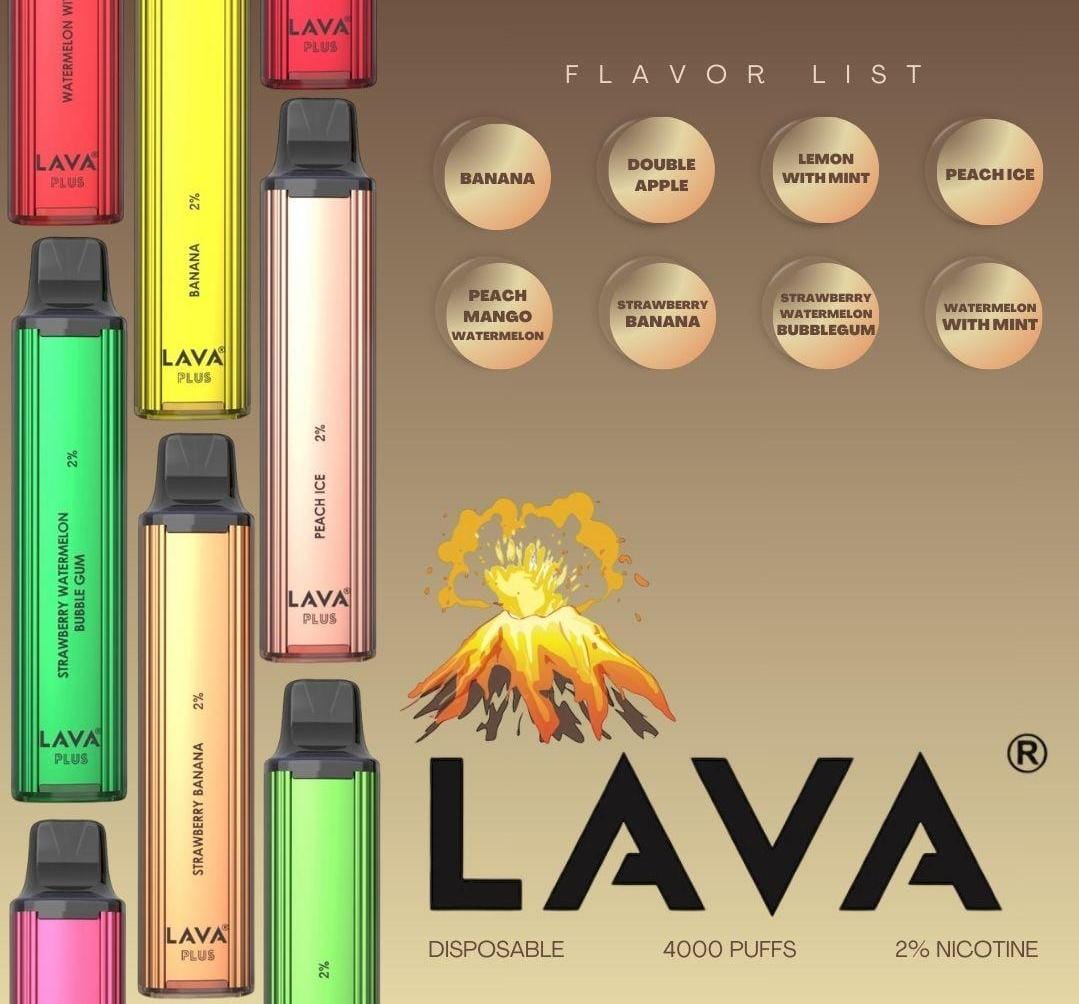 LAVA PLUS 4000 PUFFS-20MG DISPOSABLE VAPE