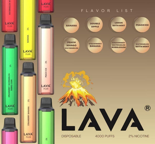 LAVA PLUS 4000 PUFFS-20MG DISPOSABLE VAPE
