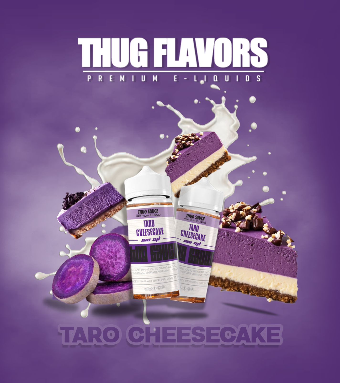 THUG SAUCE PREMIUM E-LIQUID FREEBASE  100ML