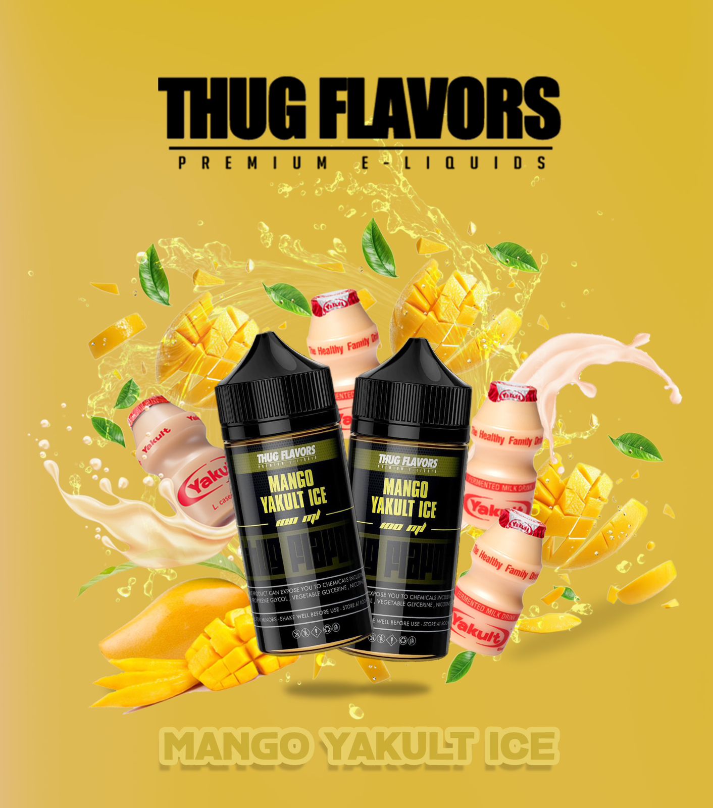 THUG SAUCE PREMIUM E-LIQUID FREEBASE  100ML
