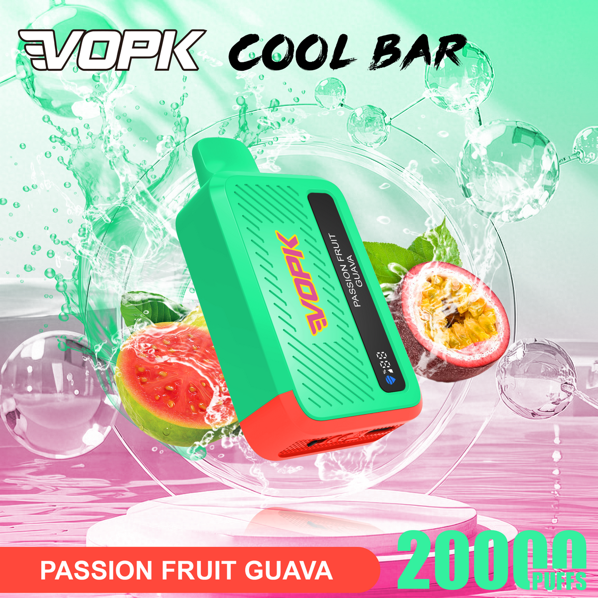 VOPK COOL BAR 20,000 PUFFS – 50MG