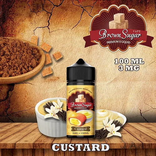 Brown Sugar Premium E Liquid 3mg 100ml