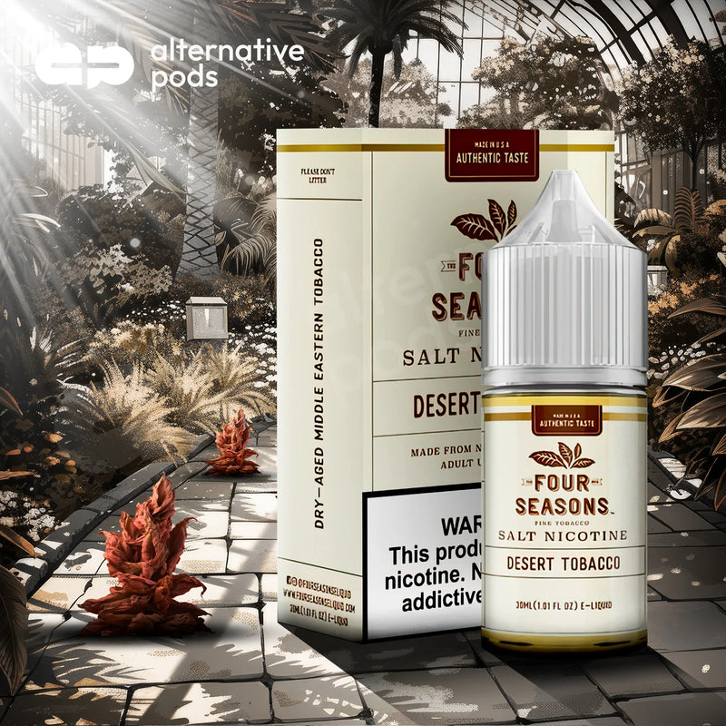 Four Seasons Fine Tobacco Salt Nicotine E-Liquid  30MG / 50MG