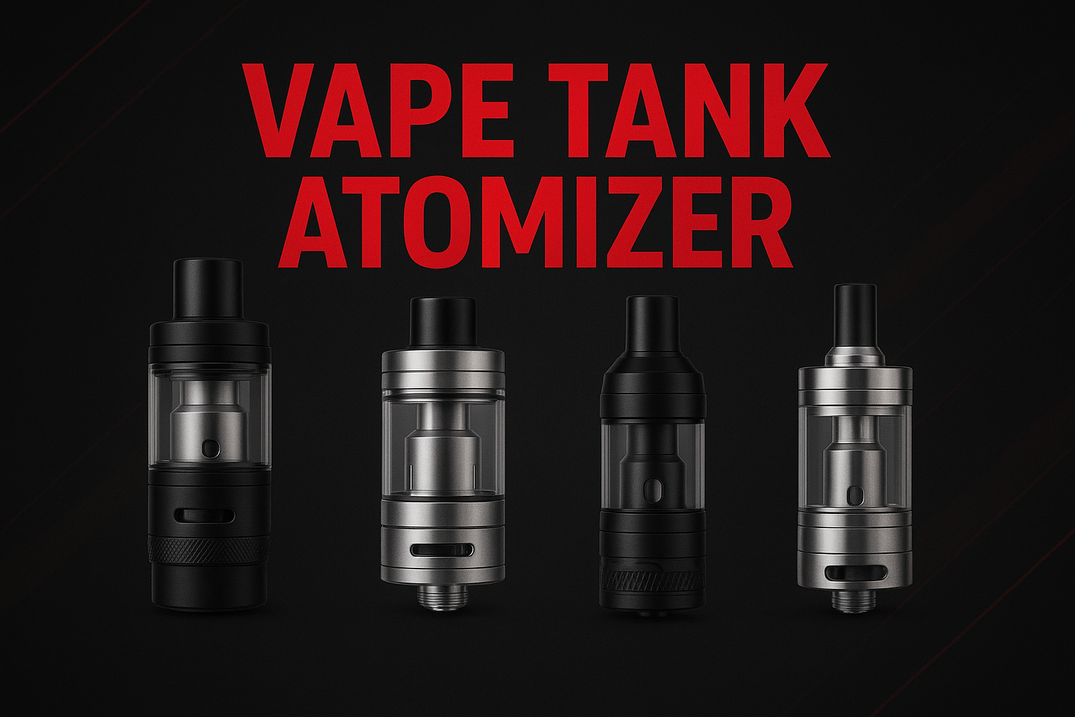 Vape tank atomizers