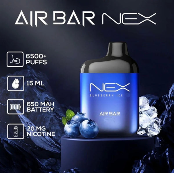 AIR BAR NEX DISPOSABLE VAPE 6500 PUFFS