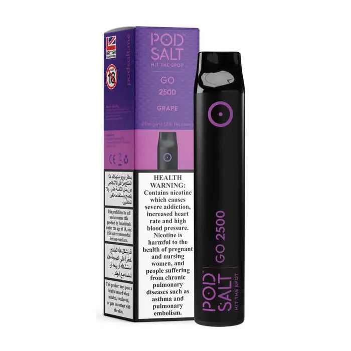 POD SALT 2500 PUFFS 20MG