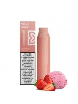 PODSALT NEXUS 2000 PUFFS STRAWBERRY ICE CREAM 2%