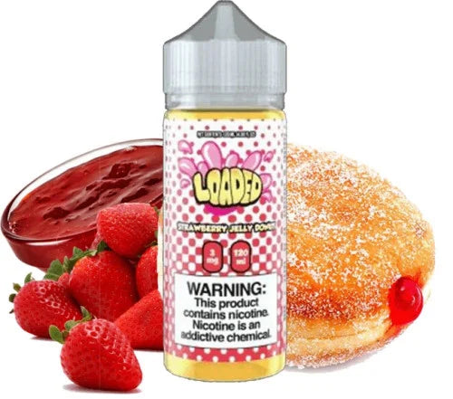 STRAWBERRY JELLY DONUT LOADED  120ML