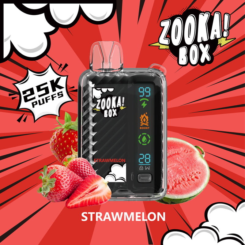 ZOOKA BOX 25K PUFFS – 50 MG