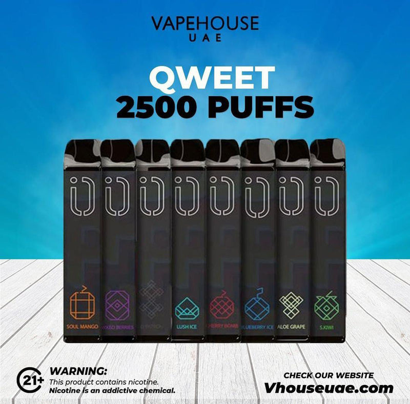 ILO QWEET DISPOSABLE 2500 PUFFS 20MG