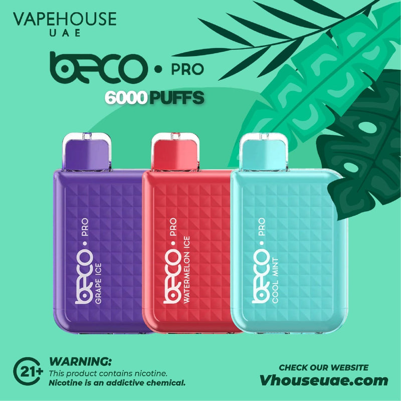 VAPTIO BECO PRO DISPOSABLE 6000 PUFFS (5% NICOTINE)