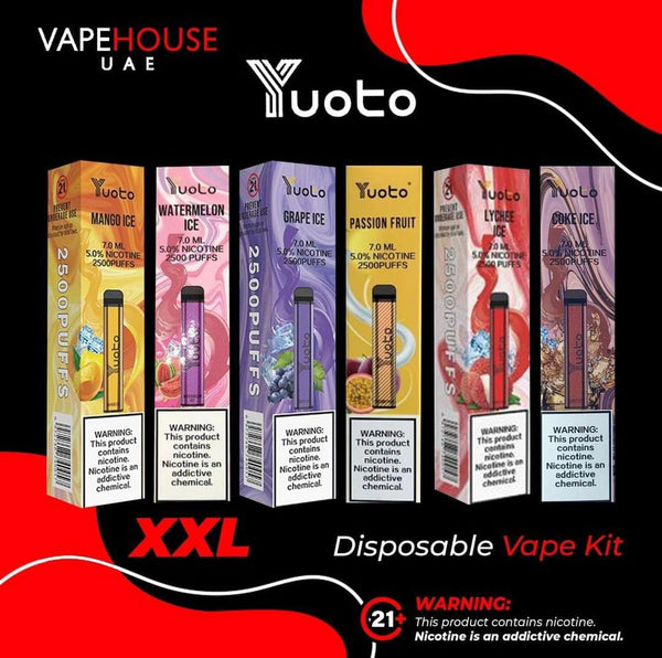 YUOTO XXL-2500 PUFF DISPOSABLE VAPE