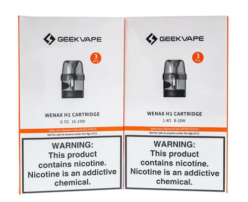 Geek Vape Wenax H1 Replacement Pod (3 Pack)