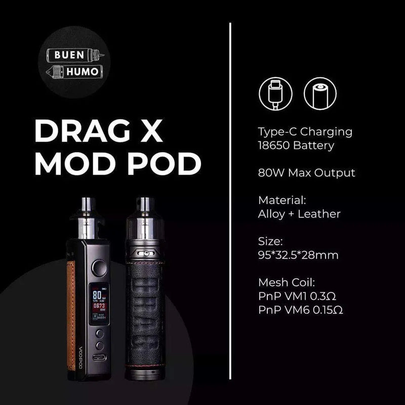 Voopoo Drag X Mod Pod Kit