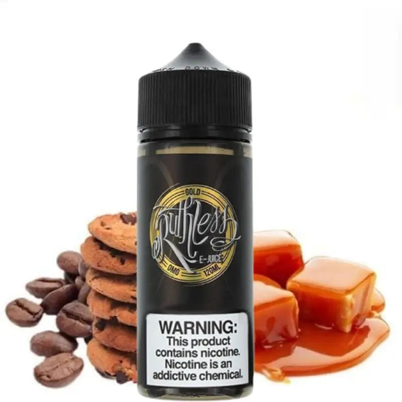 GOLD VAPE JUICE BY RUTHLESS VAPOR – 3MG/120ML