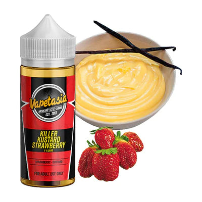 KILLER KUSTARD STRAWBERRY - VAPETASIA 3mg/60ml