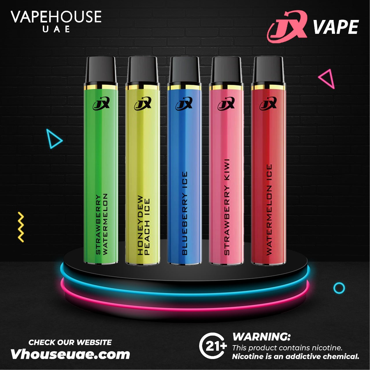 JX VAPE 3000PUFFS DISPOSBALE (20MG)