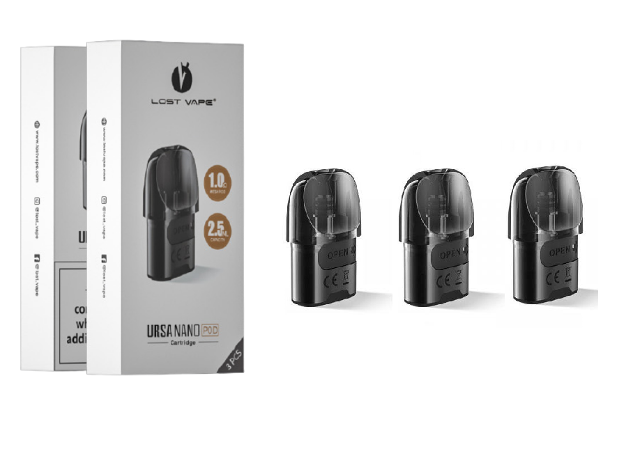 Lost Vape Ursa Nano Pod Cartridge 2.5ml Lost Vape Ursa Nano Pod Cartridge 2.5ml