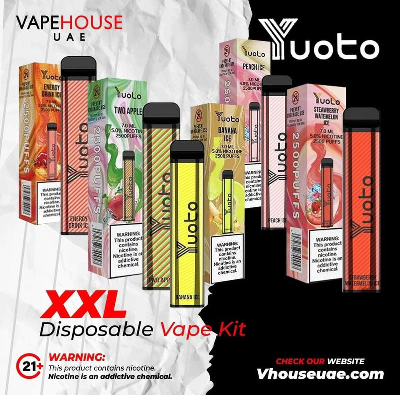 YUOTO XXL-2500 PUFF DISPOSABLE VAPE