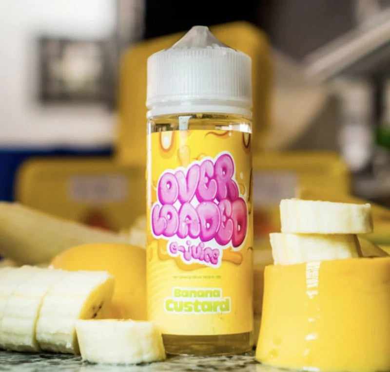 Banana Custard 3MG/120 ML  By Overloaded